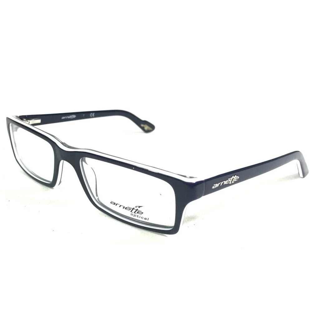 Arnette MOD.7035 1097 Eyeglasses Frames Blue White Rectangular 50-17-130